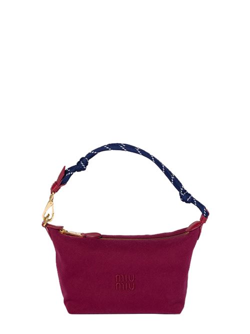 Pouch in garbadine NEW BALANCE X MIU MIU | 5NE8412IA7F0KM8